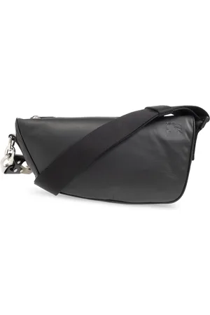 Burberry Heren, Tassen, Zwart, Maat: ONE Size Leer