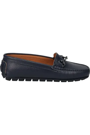 SANGIORGIO Dames, Schoenen, Blauw, Maat: 37 EU Leer