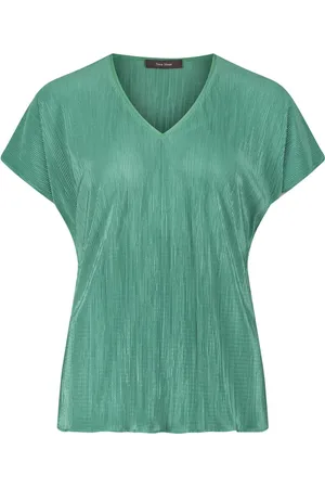 Vera Mont Dames, Blouses & Shirts, Groen, Maat: 6XL