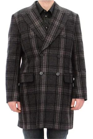 Dolce & Gabbana Heren, Mantels, Grijs, Maat: M