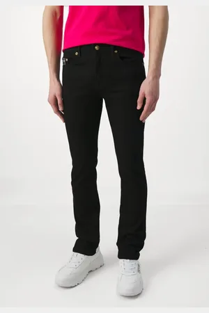 VERSACE Heren, Jeans, Zwart, Maat: W31 Denim