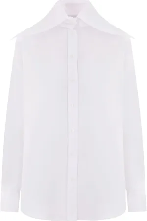 Alexander McQueen Dames, Blouses & Shirts, Wit, Maat: XS