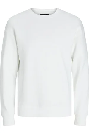 JACK & JONES Heren, Sweatshirts & Hoodies, Wit, Maat: 2XL