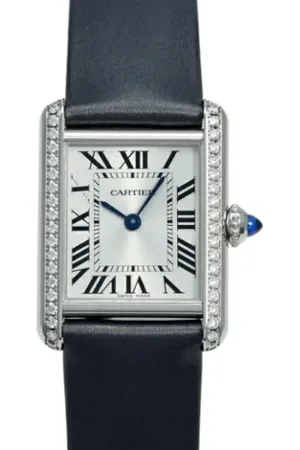 Cartier Dames, Pre-owned, Grijs, Maat: ONE Size Leer