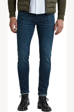 Vanguard Heren, Jeans, Blauw, Maat: W31 L34 Katoen
