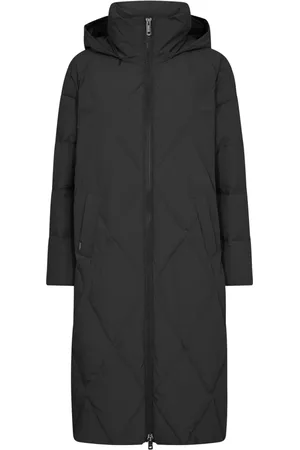 Mos Mosh Dames, Mantels, Zwart, Maat: XS Poliester