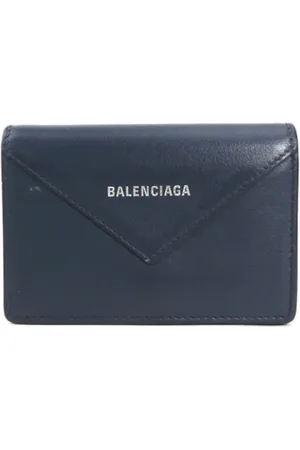Balenciaga Dames, Pre-owned, Blauw, Maat: ONE Size Leer