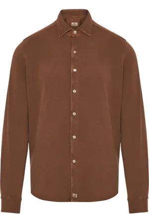SONRISA Heren, Overhemden, Bruin, Maat: 2XL Katoen