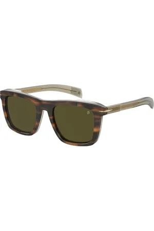 DB EYEWEAR BY DAVID BECKHAM Heren, Accessoires, Bruin, Maat: 53 MM
