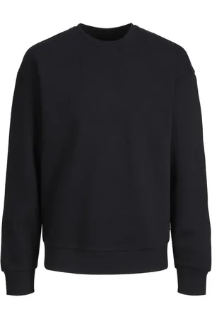 JACK & JONES Heren, Sweatshirts & Hoodies, Zwart, Maat: S