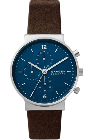 Skagen Heren, Accessoires, Grijs, Maat: ONE Size