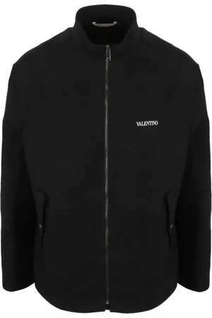 VALENTINO Heren, Jassen, Zwart, Maat: L Katoen