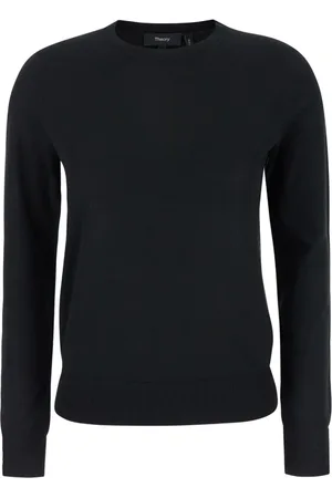 THEORY Dames, Sweatshirts & Hoodies, Zwart, Maat: L