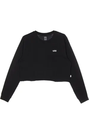 Vans Dames, Sweatshirts & Hoodies, Zwart, Maat: L Katoen