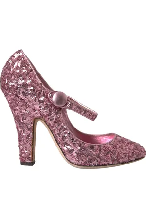 Dolce & Gabbana Dames, Schoenen, Roze, Maat: 39 EU Leer