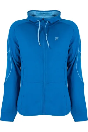 Fila Heren, Sweatshirts & Hoodies, Blauw, Maat: L Leer