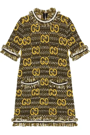 Gucci Dames, Jurken, Zwart, Maat: S Wol