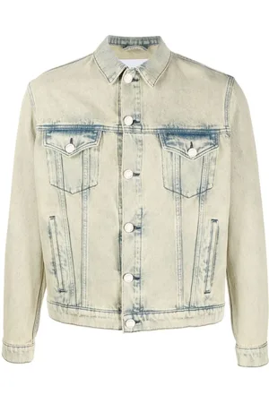 Etudes Heren, Jassen, Geel, Maat: M Denim