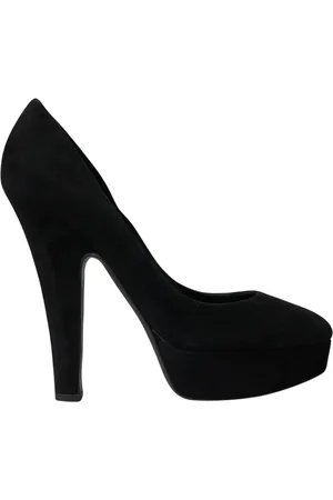 Dolce & Gabbana Dames, Schoenen, Zwart, Maat: 40 EU Suède