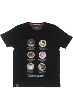 Alpha Industries Heren, Tops, Zwart, Maat: M