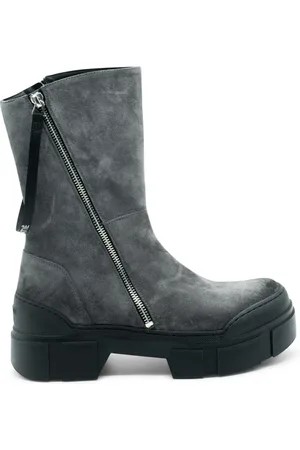 vic matiè Dames, Schoenen, Grijs, Maat: 38 EU Leer