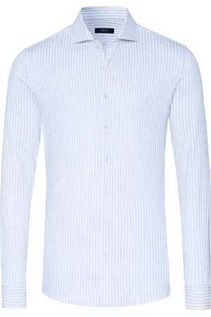 DESOTO Heren, Overhemden, Blauw, Maat: 2XL Katoen