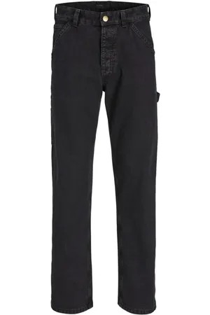 JACK & JONES Heren, Jeans, Zwart, Maat: W31 L34 Katoen