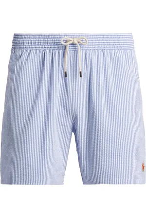 Ralph Lauren Heren, Badkleding, Blauw, Maat: XL Poliester