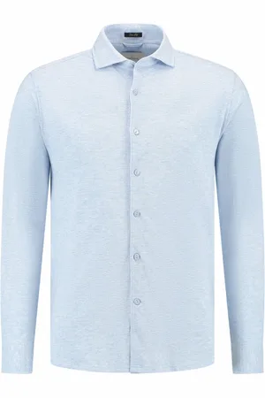 Dstrezzed Heren, Overhemden, Blauw, Maat: XL Katoen