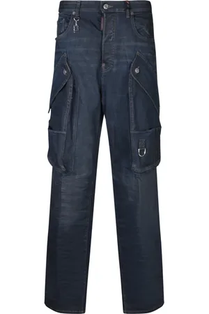 Dsquared2 Dames, Jeans, Blauw, Maat: 3XS Katoen