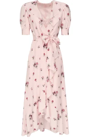 Alessandra Rich Dames, Jurken, Veelkleurig, Maat: XS Zijde