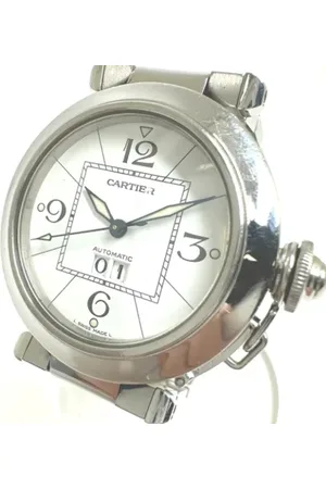 Cartier Heren, Pre-owned, Wit, Maat: ONE Size