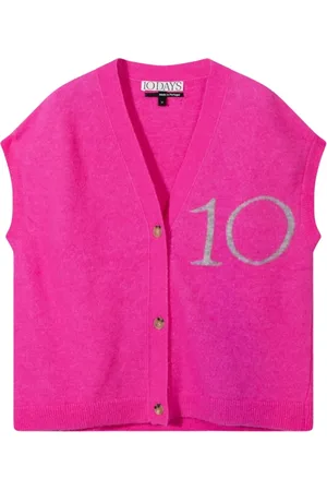 10 days Dames, Jassen, Roze, Maat: S Wol
