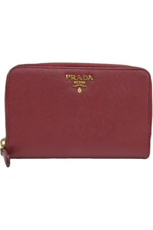 Prada Dames, Pre-owned, Rood, Maat: ONE Size Leer