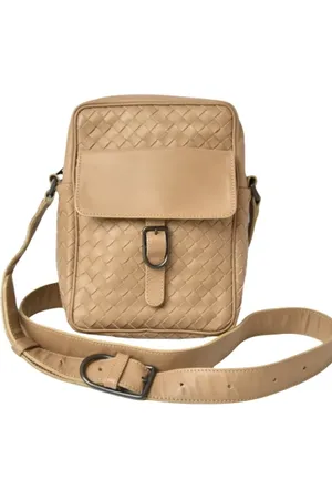 Bottega Veneta Dames, Pre-owned, Bruin, Maat: ONE Size Tweed