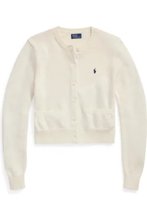 Ralph Lauren Dames, Truien, Wit, Maat: M Katoen