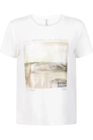 ZOSO Dames, Tops, Wit, Maat: XL