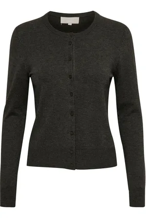 INWEAR Dames, Truien, Grijs, Maat: XL Viscose