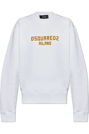 Dsquared2 Dames, Sweatshirts & Hoodies, Wit, Maat: S Katoen