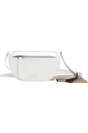 Burberry Dames, Pre-owned, Wit, Maat: ONE Size Leer