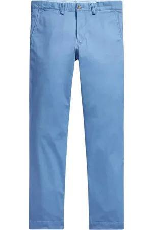 Ralph Lauren Heren, Broeken, Blauw, Maat: W32 L34 Katoen