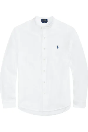 Ralph Lauren Heren, Overhemden, Wit, Maat: XL Katoen