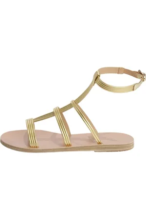 Ancient Greek Sandals Dames, Schoenen, Geel, Maat: 38 EU Leer