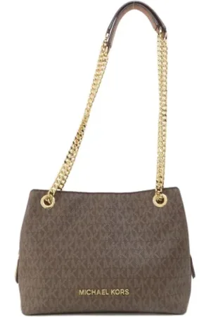 Michael Kors Dames, Pre-owned, Bruin, Maat: ONE Size Leer