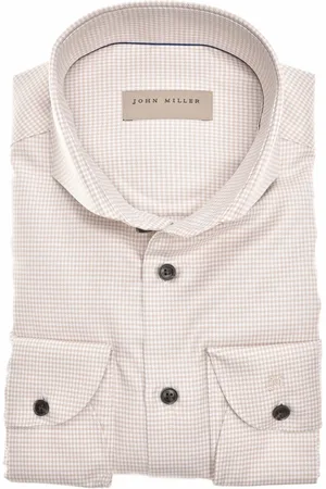 john miller Heren, Overhemden, , Maat: 3XL Katoen