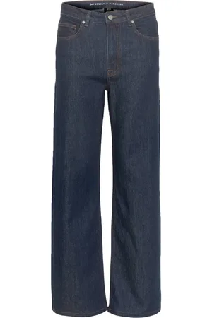 My Essential Wardrobe Dames, Jeans, Blauw, Maat: W26 L32 Katoen