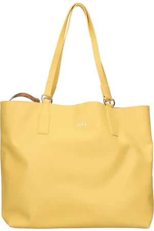 ALVIERO MARTINI 1A CLASSE Dames, Tassen, Geel, Maat: ONE Size Leer