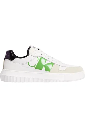 Calvin Klein Heren, Schoenen, Wit, Maat: 41 EU Leer