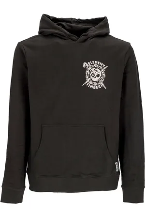 Element Heren, Sweatshirts & Hoodies, Zwart, Maat: XL Katoen