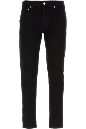 Alexander McQueen Heren, Jeans, Zwart, Maat: XL Denim